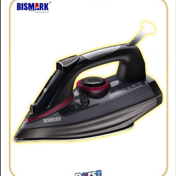 اتو بخار بیسمارک مدل BM-6630 با طراحی خوش‌دست و کفی نچسب - فروشگاه لوازم خانگی پارسه سنتر