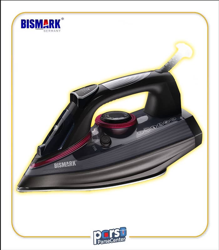 اتو بخار بیسمارک مدل BM-6630 با طراحی خوش‌دست و کفی نچسب - فروشگاه لوازم خانگی پارسه سنتر