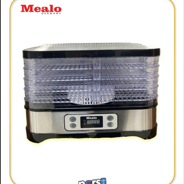 میوه خشک‌کن میلو مدل ML-670 با ۵ طبقه شفاف و طراحی مدرن
