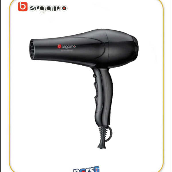سشوار مو حرفه ای برند برگامو ترک BG-HD6512MGP