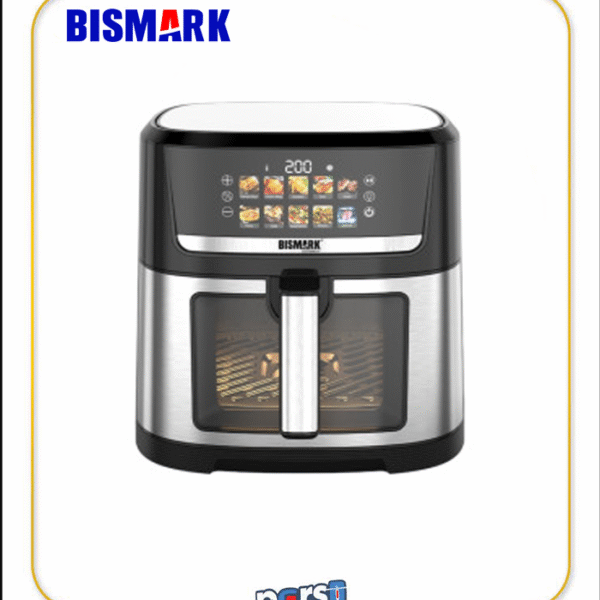 سرخ‌کن دیجیتال بیسمارک مدل BM3582 با طراحی لمسی و عملکرد کم‌روغن