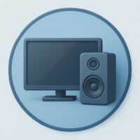 صویر دسته‌بندی لوازم صوتی و تصویری در فروشگاه اینترنتی پارسه سنتر شامل تلویزیون،باندهای حرفه ای و خانگی، ساندبار و سینمای خانگی بیسمارک ، جی بی ال، جیپاس